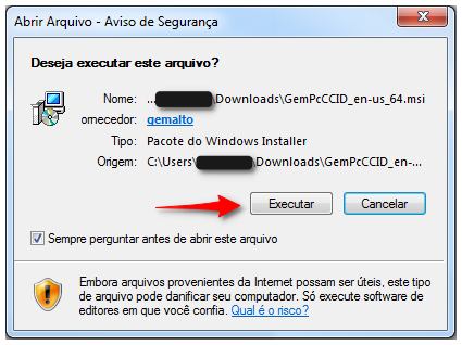 Gemalto - Instalar 1