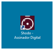 Ícone do Shodô na Área de Trabalho do Windows