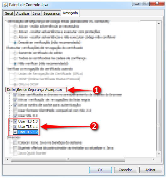 Configure o Java — TRT-MG