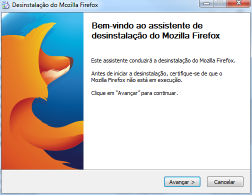 Firefox - desinstalar 2